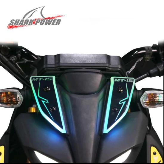 オートバイアクセサリーボディパーツ装飾ユニバーサルフィット柔軟な LED ストリップ防水ライトヤマハ Mt15